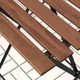 Стол + 2 стула IKEA ТЭРНО, черный, светло-коричневое пятно, Куддарна бежевый, 392.867.18 - изображение 15