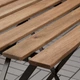 Стіл IKEA ТЕРНО, сад, чорний, світло-коричнева морилка, 55x54 см, 700.954.29 - зображення 13