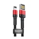 Кабель Baseus Cafule Lightning Special Edition 2.4A (1m) red/black - изображение 1