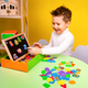 Магнитный набор 2 в 1 Vladi Toys Алфавит и математика в деревянной коробке VT5411-17 - изображение 5