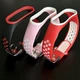 Ремешок Nike style с металлической застежкой для фитнес-браслета Xiaomi Mi Band 4 и 3 Черный с красным (mrk3082) - изображение 6