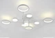 Люстра светодиодная LED с пультом, DIMMER, 154w Sneha (99650716066/5+4 WHITE) - изображение 2