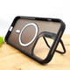 Чохол Baseus Smoke case Magsafe with Metal Stand для iPhone 14 Pro Max Black - зображення 3