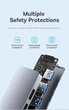 USB хаб Baseus BS-OH080 на 4 порта USB 3.0 Silver - изображение 7