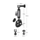Кріплення-краб на труби TELESIN Aluminum Alloy Universal Handlebar Mount (GP-HBM-001) - зображення 6