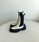 Ботинки женские маломерные из красивой светло-молочной и натуральной кожи Woman's heel 38 (О-972) - изображение 3