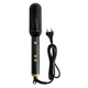 Гребінець для випрямлення волосся Hair Straightener HQT-909 чорний з турмаліновим покриттям - зображення 1