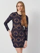 Сукня коротка осіння жіноча H&M 0560564 38 Синя (KZ2000001254912_KAY2000001254912) - зображення 1