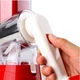 Овочерізка мультислайсер Tabletop Drum Grater Kitchen Master Терка для овочів та фруктів 3 насадки. Колір: червоний - зображення 11