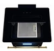 Вытяжка Luxor Laura 1450 Ultra LED BK KUP + 2-е втягивание испарений чорное стекло, черный - изображение 2