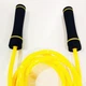 Скакалка посилена для кросфіту BAX 3 m 151234 Black-yellow - зображення 5