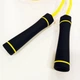 Скакалка посилена для кросфіту BAX 3 m 151234 Black-yellow - зображення 6