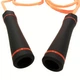 Скакалка посилена для кросфіту BAX 3 m 151234 Black-orange - зображення 4