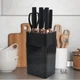 Набор кухонных ножей на подставке Knife Set 7 предметов из нержавеющей стали - изображение 1