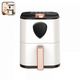 Аерофритюрниця для смаження без олії Air Fryer Su Tai ST-606 аерогриль мультипіч 6 л 1000 Вт Біла - зображення 1
