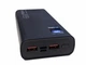 PowerBank з ємністю 20000 mAh та підтримкою швидкої зарядки та PD\QC чорний - зображення 2