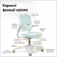 Дитяче крісло Mealux Trident Blue (арт.Y-617 KBL) Блакитний - изображение 3