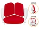 Дитяче крісло Mealux Trident Red (арт.Y-617 KR) Червоний - зображення 7