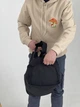 Спортивная сумка с карманом для обуви ткань оксворд 35L Black на 3 отделения - изображение 4