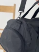 Спортивная сумка с карманом для обуви ткань оксворд 35L Black на 3 отделения - изображение 6