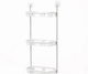 Полиця стелаж у ванну 3 яруси настінна Portable Toilet And Bathroom Storage Rack 88 х 30 см - зображення 1