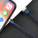 Кабель Baseus Cafule USB - Lightning 1.5A/2m (CALKLF-CV3) (Gold-Blue) - изображение 4