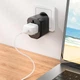 Перехідник для розеток HOCO Walker three-port PD20W Universal conversion charger AC15 | 2USB/Type-C| Чорний - зображення 3
