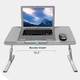 Столик ноутбука VHG AL33 600×330 Grey, Laptop Table - зображення 3