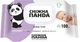 Набор влажных салфеток Снежная панда для младенцев Целебные травы 100 шт + 100 шт (4820183970459_1) - изображение 2