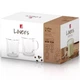 Набір скляних чашок Bergner Coffee and tea lovers, 230 мл, 2 шт BG-20115-MM - зображення 3