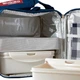 Набір для обіду Bergner Walking business, 23х22х13,5 см 5 предметів синій BG-3652-BL - изображение 3