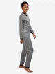 Домашний костюм (лонгслив + штаны) женский Gisela 31644 XL Серый (8434299371886) - изображение 1