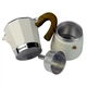 Гейзерна кавоварка MAGIO MG-1008 Beige / 300ml - зображення 2