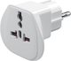 Adapter podróżny Goobay UK-EU Biały (4040849940262) - obraz 1