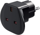 Adapter podróżny Goobay UK-EU Czarny (4040849942716) - obraz 1