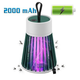 Знищувач комах для будинку Electronic shock Mosquito killing lamp НА АКУМУЛЯТОРІ для походу на природу(ws54758)(WB) - изображение 2