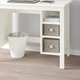 Письменный стол ИКЕА БРУСАЛИ белый, 90x52 см 404.397.63 - изображение 7