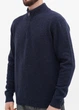 Світер на короткій блискавці Billionaire Темно-синій, 3XL (BLC73229177_Blue/Navy3XL) (BLC73229177_Blue/Navy3XL) - изображение 2