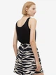 Шорты женские H&M 060993840_zebra M Черный/Бежевый (6666000291608) - изображение 2