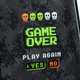 Рюкзак шкільний Kite Education каркасний Game Over 38х29х16 см Чорний (K24-531M-6) - зображення 17