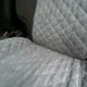 Накидка чехол на сиденья автомобиля Sheepskin из алькантары (эко-замша) тандарт 1 шт серая (R370-1-N) - изображение 3