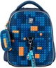 Рюкзак шкільний Kite Education каркасний Blocks 35x26x13.5 см Синій (K24-555S-6) - зображення 1
