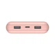 Портативное зарядное устройство Belkin 20000mAh 15W Pink with USB-A to USB-C Cable (BPB012BTRG) - изображение 3