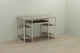 Компьютерный стол Ferrum-decor Тим 75x140x70 белый ДСП Дуб Сонома 32мм - изображение 1