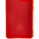 Чохол Silicone Cover Lakshmi Full Camera (A) для Samsung Galaxy S21 Ultra Червоний / Red - зображення 3