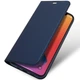 Противоударный Чехол-книжка Dux Ducis с карманом для визиток для Apple iPhone 14 / 13 (6.1") Синий - изображение 2