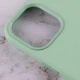 Чохол Silicone case (AAA) full with Magsafe and Animation для Apple iPhone 12 Pro Max (6.7") Зеленый / Pistachio - изображение 6