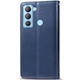 Кожаный чехол книжка GATMEN PREMIUM Gallant (PU) для TECNO Pop 5 LTE Blue - изображение 2