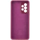 Чохол Silicone Cover Lakshmi Full Camera (AAA) для Samsung Galaxy A52 4G / A52 5G / A52s Бордовий / Plum - 00000064735_1 - зображення 3