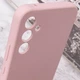 Чохол Silicone Cover Lakshmi Full Camera (AAA) для Samsung Galaxy A34 5G Рожевий / Pink Sand - зображення 6
